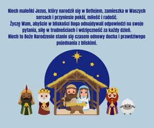 Religijne kartki z życzeniami na Boże Narodzenie