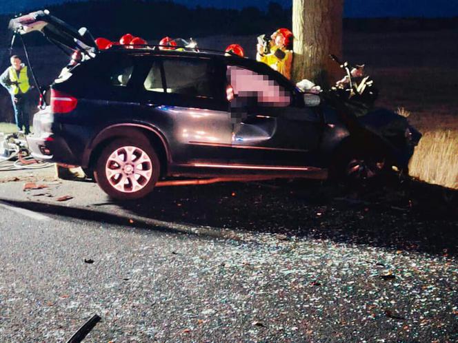 Trzcianka: BMW uderzyło w dwa drzewa! 23-latek zginął na miejscu