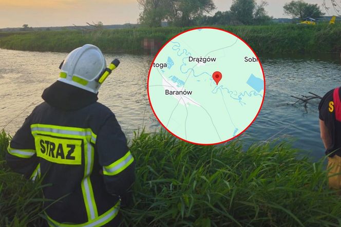 16-latek utonął w Wieprzu pod Puławami. Na wszystko patrzył jego kolega [ZDJĘCIA]
