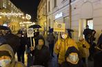 Lex TVN. Protest mieszkańców Nowego Sącza