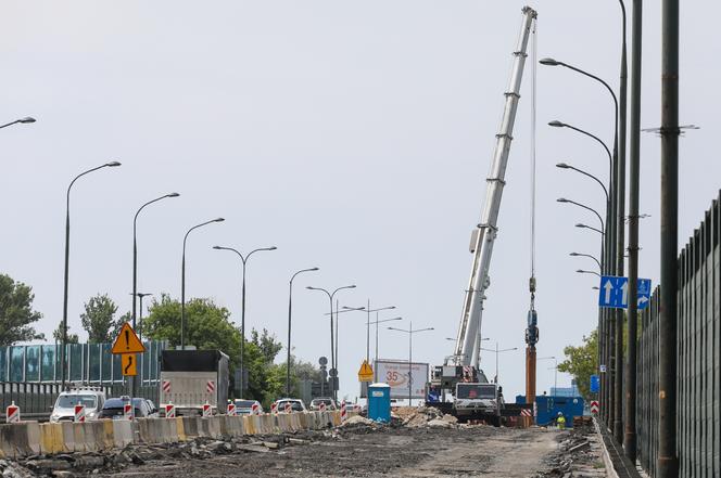 Remont wiaduktu Trasy Łazienkowskiej