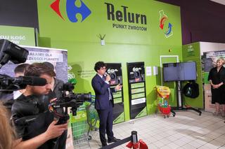 Pilotaż systemu kaucyjnego w sklepach Carrefour w Warszawie
