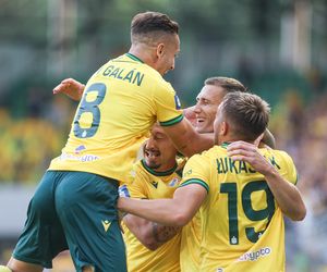 Kibice na meczu GKS Katowice - Arka Gdynia