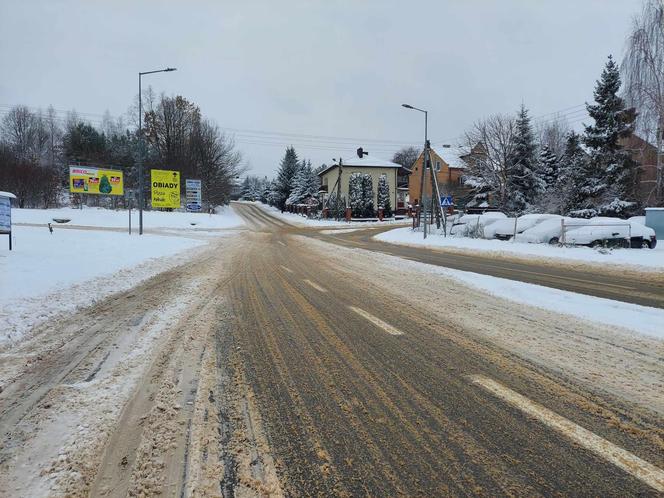 Starachowice zasypane śniegiem