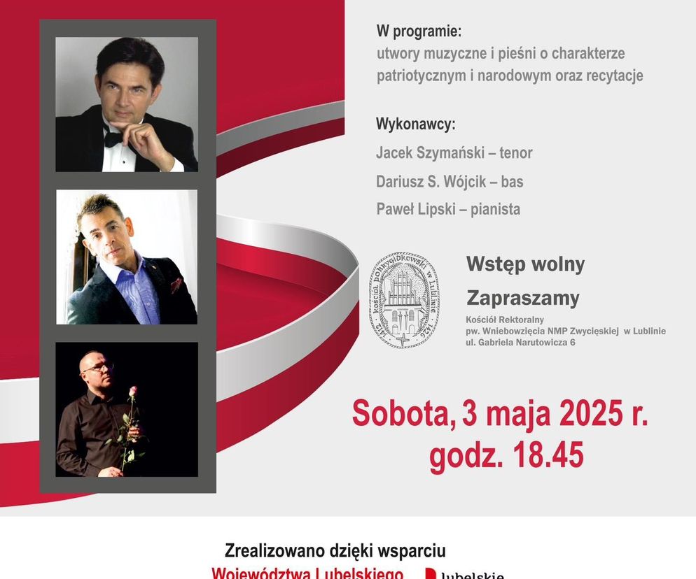  Koncert Jan Paweł II – Myśląc Ojczyzna - plakat 