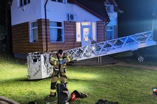 Ojciec i syn zginęli w ogniu. Dramatyczny pożar domu w Nowym Dworze Mazowieckim