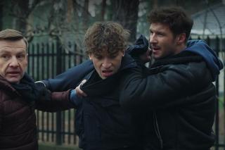 M jak miłość odc. 1726. gwałciciel Filip (Kacper Zalewski), Marcin (Mikołaj Roznerski), Paweł (Rafał Mroczek)