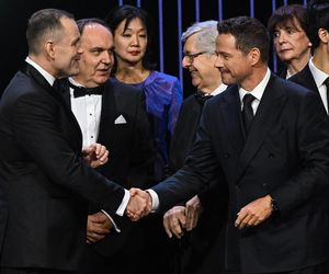 Rafał Trzaskowski i Radosław Sikorski na uroczystej gali po Konkursie Chopinowskim