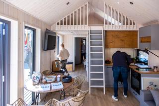 Małe domy i domki, tiny house, domy na kółkach. Targi w Warszawie