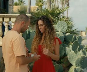 Barwy szczęścia, odcinek 3145. Franek (Mateusz Banasiuk), Emma (Ilenia Tumino)