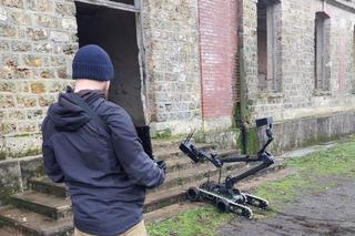 Robot PIAP Gryf we Francji