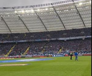 Mecz Ruchu Chorzów z Widzewem Łódź na Stadionie Śląskim ZDJĘCIA