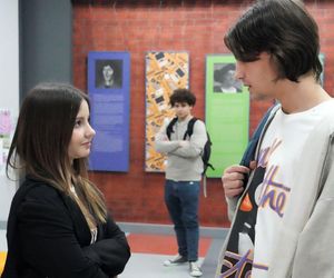 Barwy szczęścia odc. 3220. Romeo (Jacek Tyszkiewicz), Witek (Witold Sosulski), Ewa (Gabriela Ziembicka)