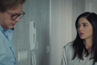 M jak miłość odc. 1879. Iza (Adriana Kalska), Radek (Philippe Tłokiński)