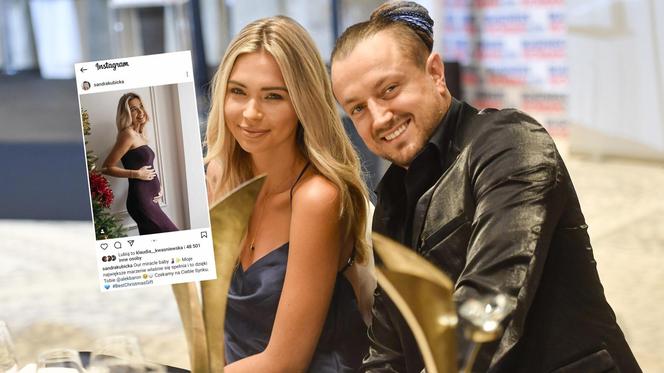 Sandra Kubicka i Aleksander Milwiw-Baron będą mieli dziecko