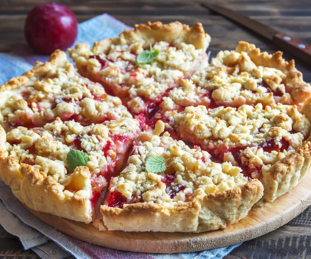 tarta śliwkowa z kruszonką