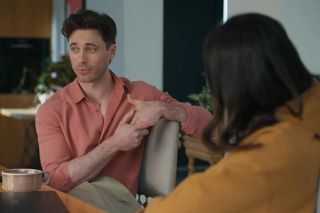 Barwy szczęścia odc. 3249. Natalia (Maria Dejmek), Cezary Rawicz (Marcel Opaliński)