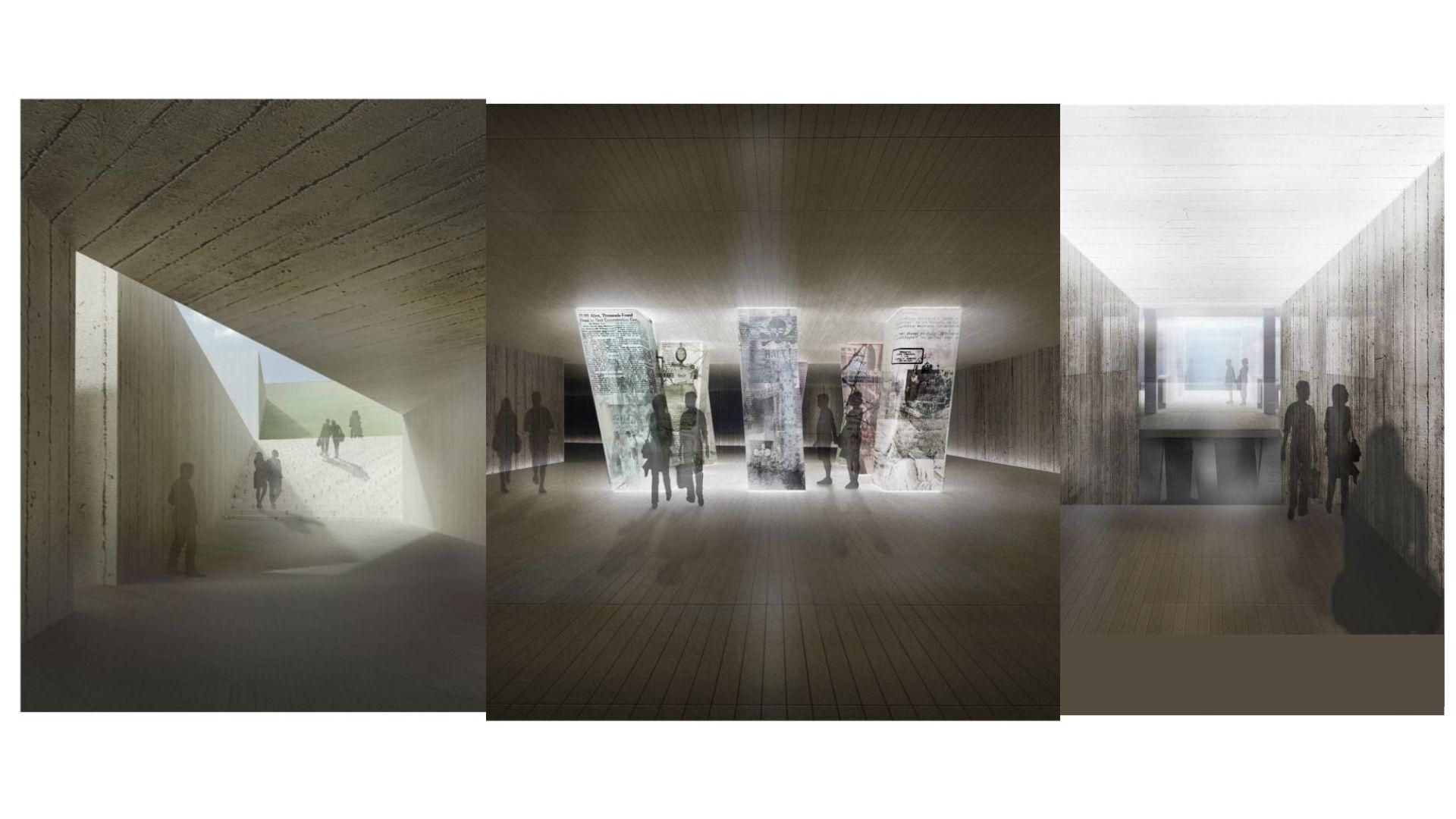 Centrum Obsługi Odwiedzających Państwowe Muzeum Auschwitz-Birkenau pracowni KKM Kozień Architekci.