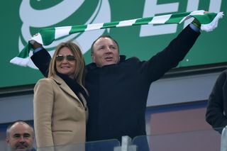 Politycy fani Lechii Gdańsk: Tusk, Wałęsa, Nawrocki, Kurski