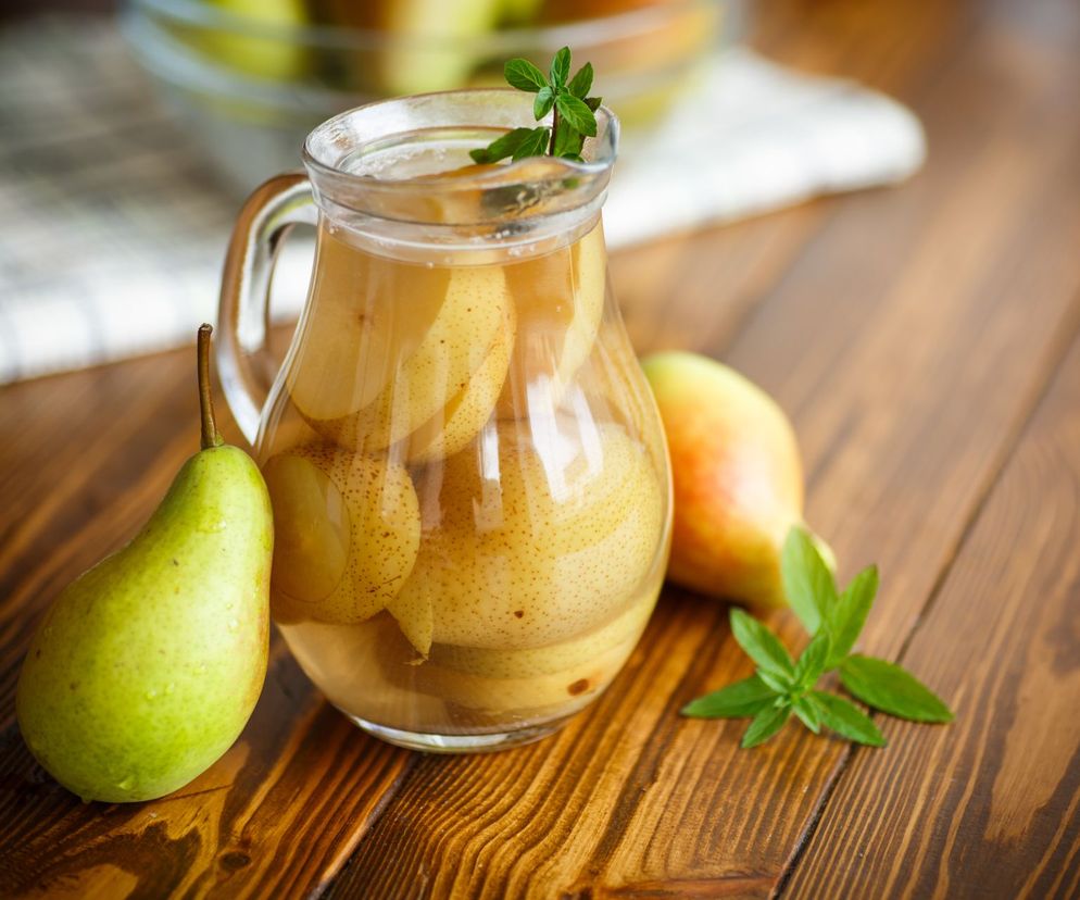 Kompot z gruszek do obiadu