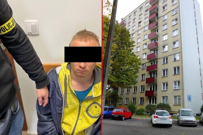 Lublin. Roznosiciel ulotek zaatakował starszą kobietę. 24-letni Bartosz wpadł w furię