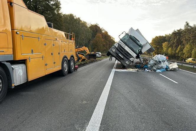 Wypadek na A4 w Opolu