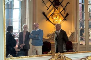 Przedstawiciele rodu von Ballestrem spotkali się na zamku w Pszczynie