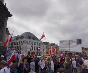 Protest katechetów w Warszawie 21.08.2024