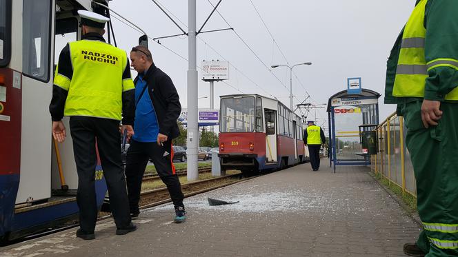 Zderzenie tramwajów na ul. Fordońskiej w Bydgoszczy [ZDJĘCIA]