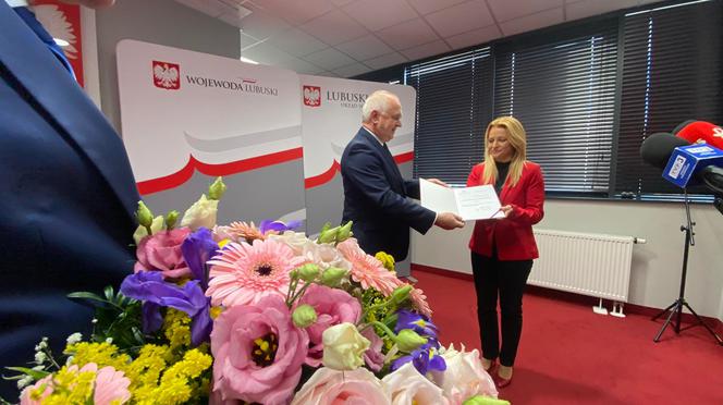 Wręczenie aktu powołania Olimpii Tomczak-Iwko