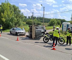 Wypadek w Lubieni