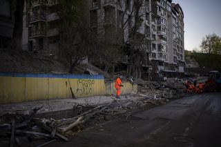 Ukraina. Zbombardowany Kijów