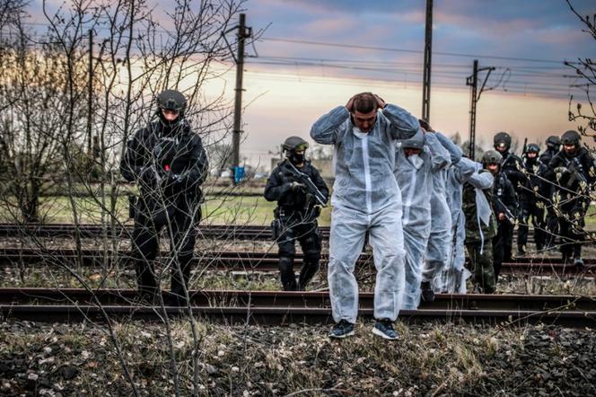 W rejonie Olechowa odbyły się ćwiczenia pod kryptonimem "Pociąg"