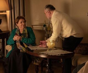 	Barwy szczęścia odc. 3163. Józefina Rawiczowa (Elżbieta Jarosik), Andrzej Zastoja-Modelski (Leon Charewicz)