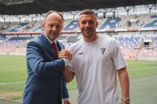 Lukas Podolski z nową funkcją w Górniku Zabrze. Wprowadzono spore zmiany