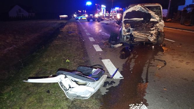 Śmiertelny wypadek pod Dzierżoniowem. Nie żyją 37- i 60-latek [ZDJĘCIA].