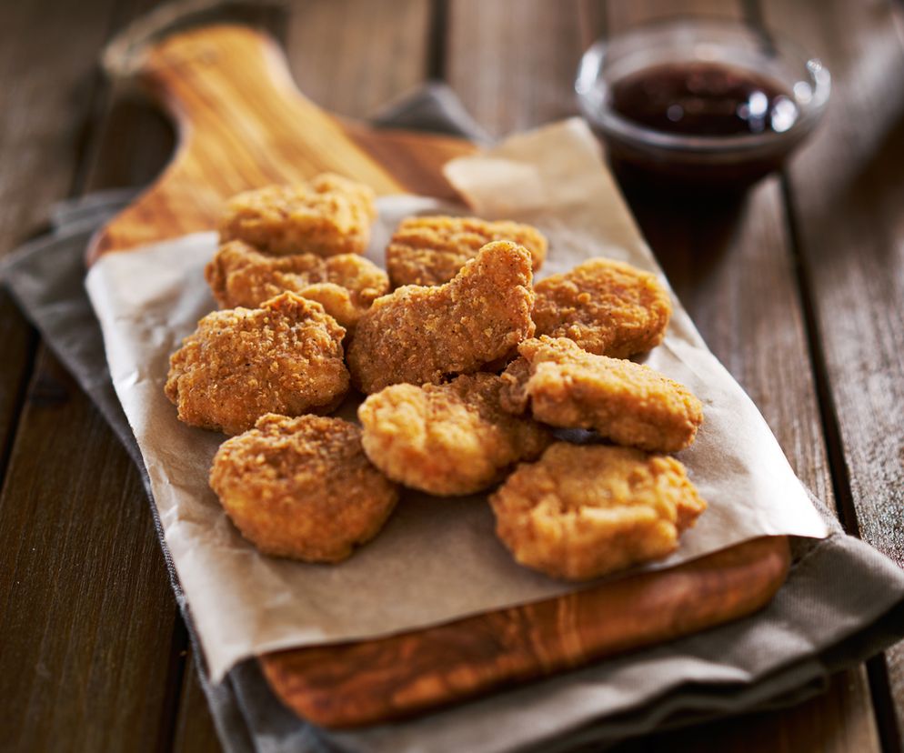 Nuggetsy z kurczaka z frytkownicy