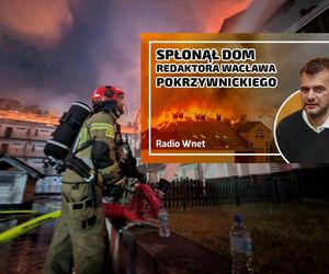Znany dziennikarz cudem uniknął śmierci w pożarze w Ząbkach. Stracił wszystko, została mu tylko jedna rzecz