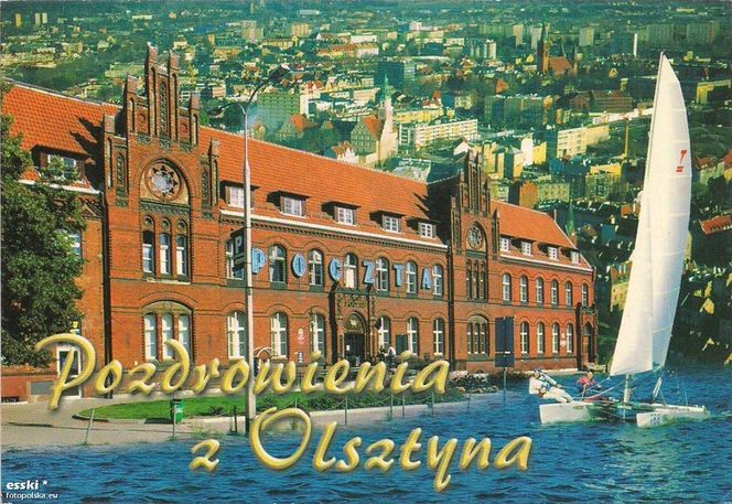 To jeden z piękniejszych budynków w Olsztynie. Od ponad 100 lat mieści się tam poczta