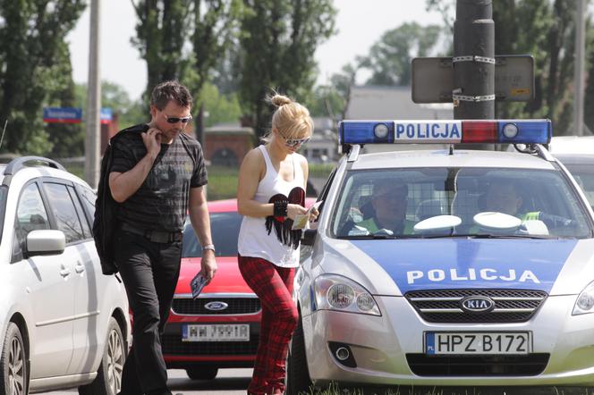 Doda miała wypadek. Polonez staranował jej audi Q7 - ZDJĘCIA!