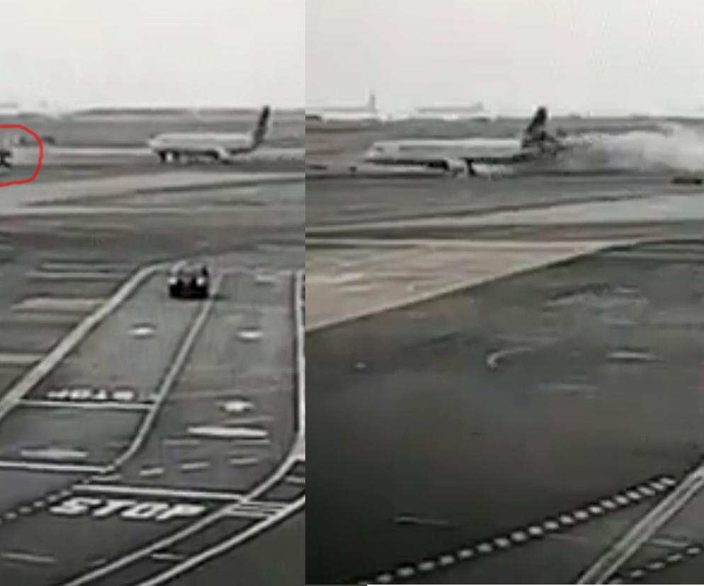 Samolot uderzył w wóz strażacki na lotnisku! Tragedia  w Limie 