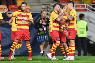 Miazga w Białymstoku! Jagiellonia zdemolowała ekipę z Albanii. Dobra zaliczka przed rewanżem