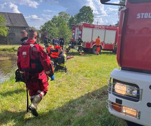 Tragedia pod Siedlcami. Maciek przyjechał pomóc rodzinie, nie żyje. Młody mężczyzna utonął w stawie