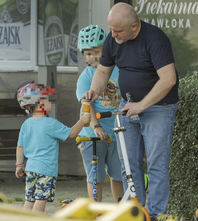 Paweł Kowal z siostrzeńcami