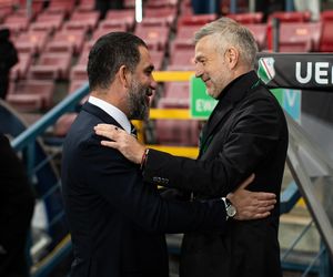 Edward Iordanescu w meczu Szachtar - Legia