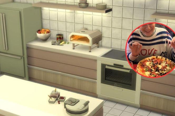 Pizza inspirowana grą The Sims 2 w Poznaniu