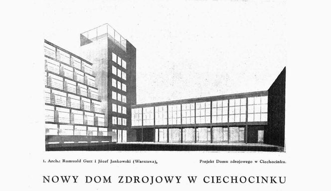 Dom zdrojowy w Ciechocinku, proj. Gutt, Jankowski