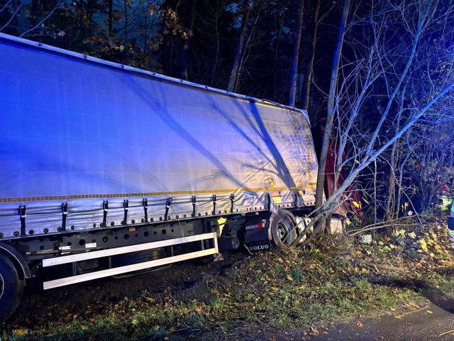Tragiczny wypadek w pobliżu przejścia granicznego. Kierowca z Ukrainy zginął na miejscu