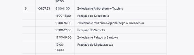 Oto jak sztuczna inteligencja zaplanowała wycieczkę po Lubuskiem