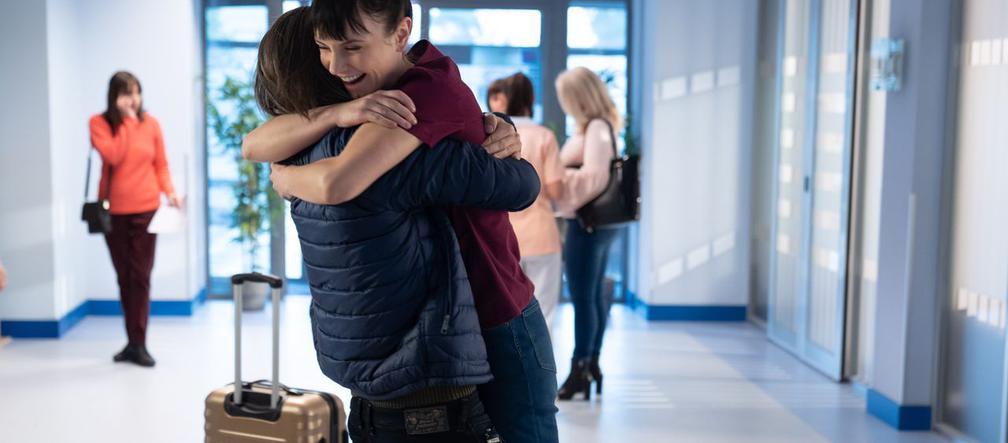 Na dobre i na złe, odc. 739. Wera (Magdalena Celmer), Bart (Piotr Głowacki)